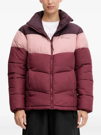 Columbia Puffect™ Ii Colorblock Padded Jacket In Red