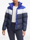 Columbia Puffect™ Ii Colourblock Puffer Jacket In Blue
