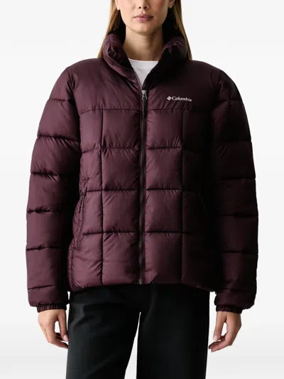 Columbia Puffect™ Iii Logo-print Puffer Jacket In Purple