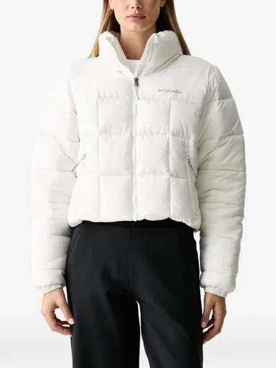 Columbia Puffect™ Iii Quilted Logo-print Jacket In White