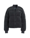 Columbia Puffect Novelty Jacket Woman Down Jacket Lead Size L Polyester In Grey