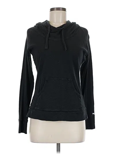 Pre-owned Columbia Pullover Hoodie In Black