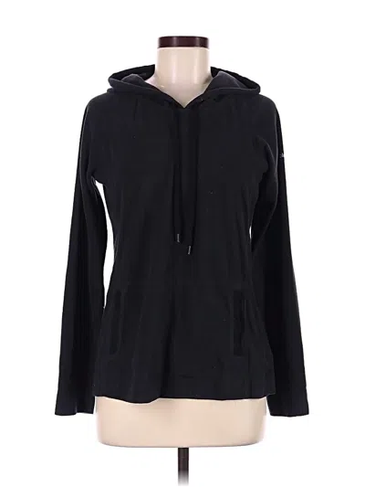 Pre-owned Columbia Pullover Hoodie In Black