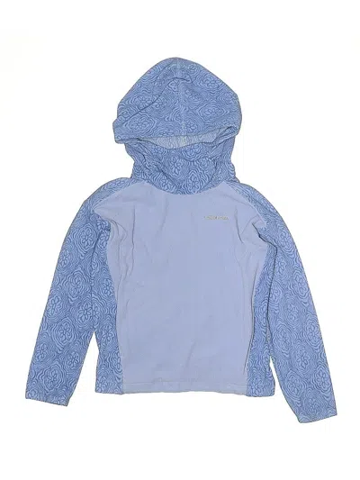 Pre-owned Columbia Kids' Pullover Hoodie In Blue
