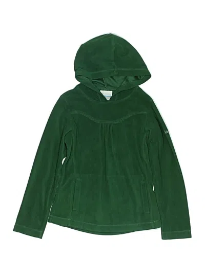 Pre-owned Columbia Kids' Pullover Hoodie In Green
