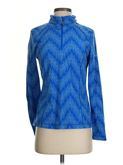 Pre-owned Columbia Pullover Sweater In Blue