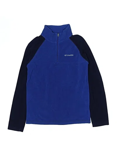 Pre-owned Columbia Kids' Pullover Sweater In Blue