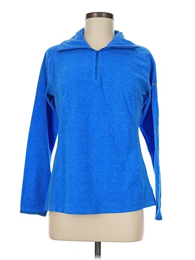 Pre-owned Columbia Pullover Sweater In Blue