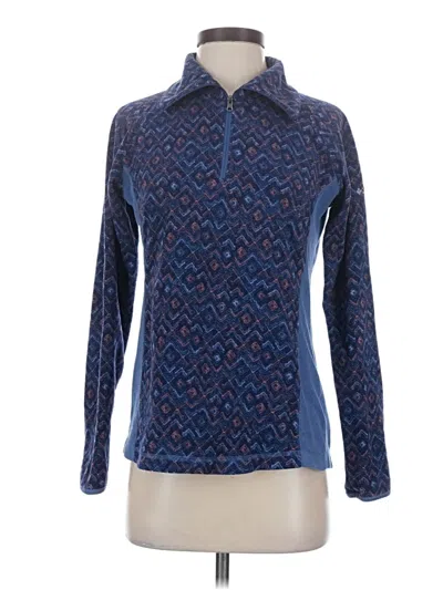 Pre-owned Columbia Pullover Sweater In Blue