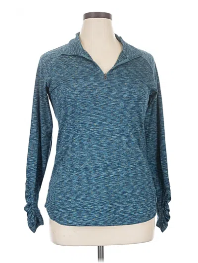 Pre-owned Columbia Pullover Sweater In Blue
