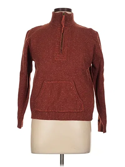 Pre-owned Columbia Pullover Sweater In Brown