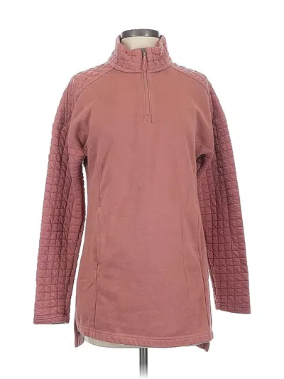 Pre-owned Columbia Pullover Sweater In Burgundy