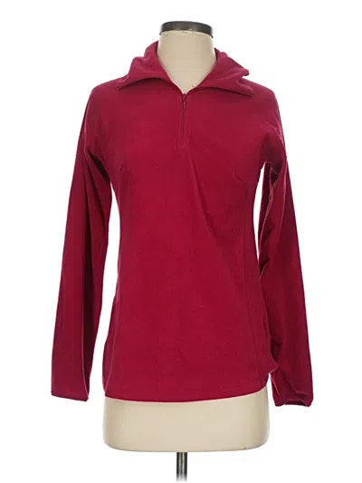 Pre-owned Columbia Pullover Sweater In Burgundy