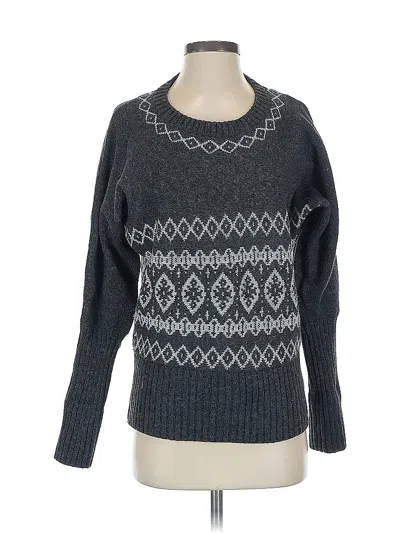 Pre-owned Columbia Pullover Sweater In Gray