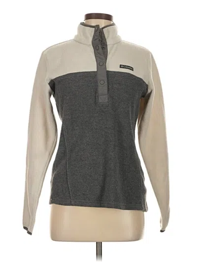 Pre-owned Columbia Pullover Sweater In Gray