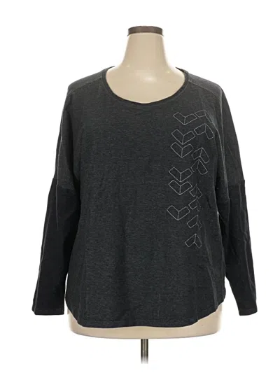Pre-owned Columbia Pullover Sweater In Gray
