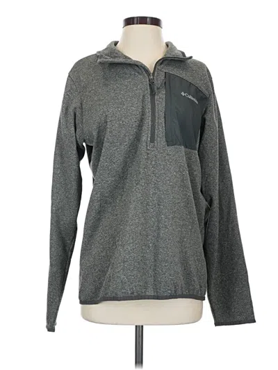 Pre-owned Columbia Pullover Sweater In Gray