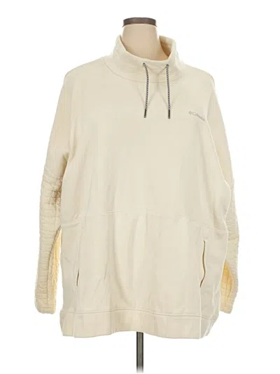 Pre-owned Columbia Pullover Sweater In Ivory