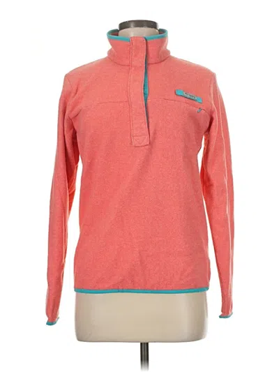 Pre-owned Columbia Pullover Sweater In Orange