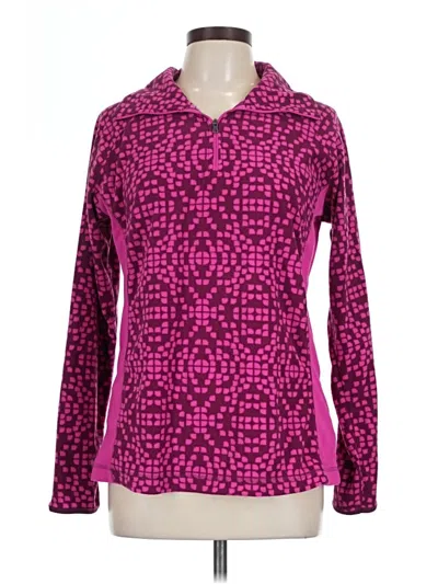 Pre-owned Columbia Pullover Sweater In Pink