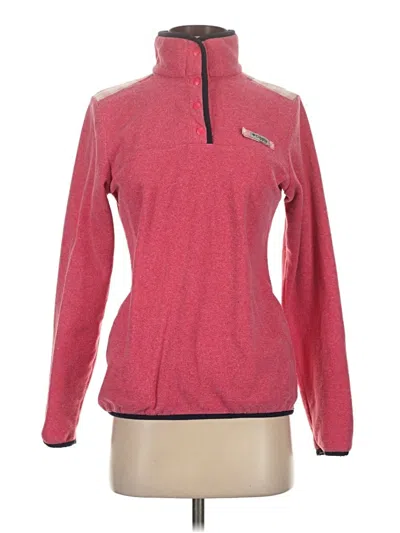 Pre-owned Columbia Pullover Sweater In Pink