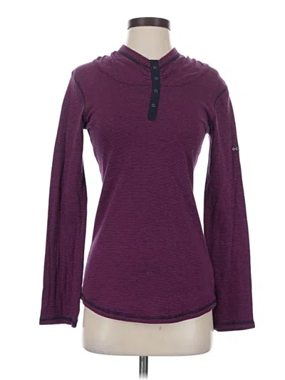 Pre-owned Columbia Pullover Sweater In Purple