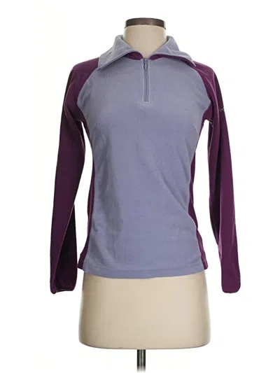 Pre-owned Columbia Pullover Sweater In Purple