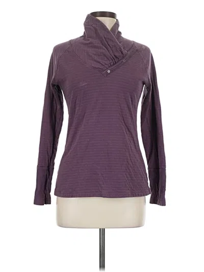 Pre-owned Columbia Pullover Sweater In Purple