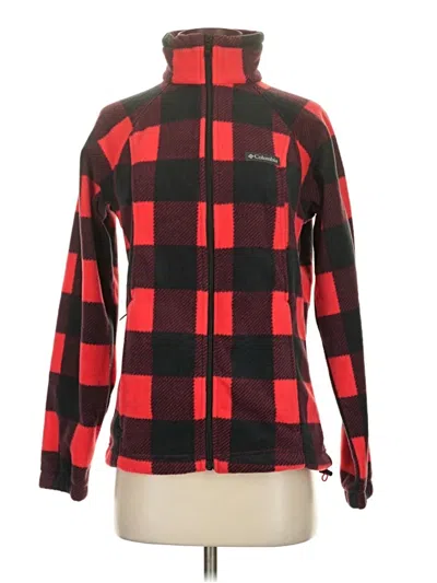 Pre-owned Columbia Pullover Sweater In Red