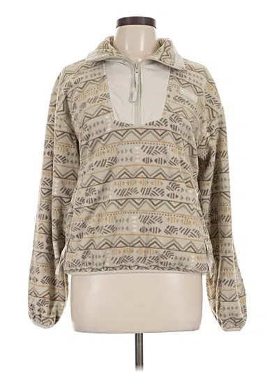 Pre-owned Columbia Pullover Sweater In Tan