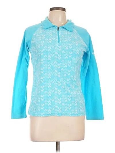 Pre-owned Columbia Pullover Sweater In Teal