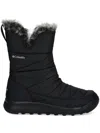 Columbia Quilted Faux-fur Boots In Black