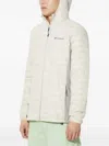 Columbia Quilted Hooded Jacket In White