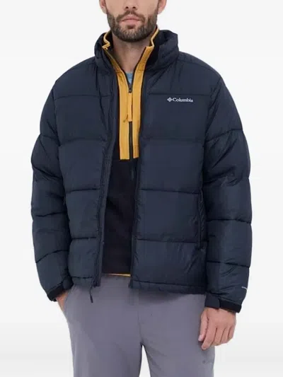 Columbia Quilted Padded Jacket In Blue