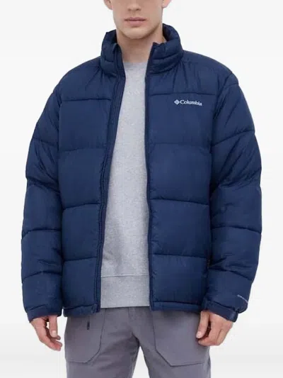 Columbia Quilted Puffer Jacket In Burgundy