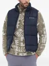Columbia Quilted Puffer Vest In Blue