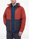 Columbia Quilted Two-tone Jacket In Gold