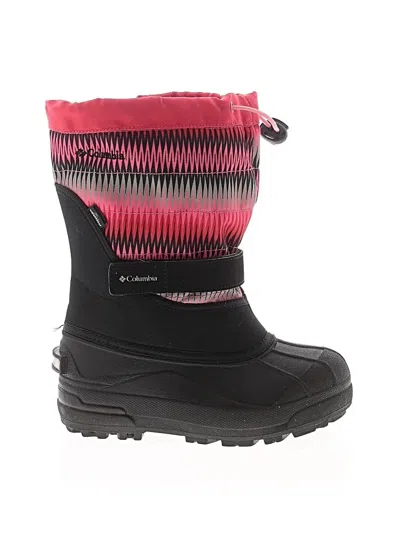 Pre-owned Columbia Kids' Rain Boots In Pink