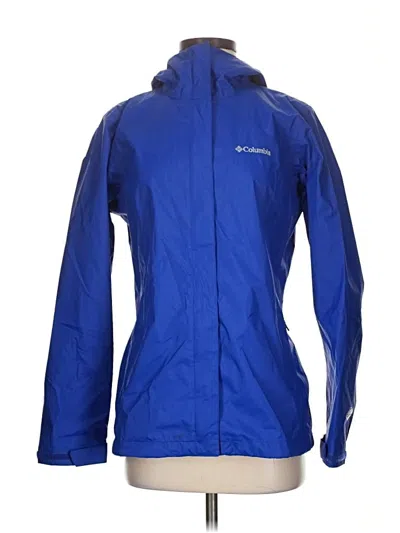 Pre-owned Columbia Raincoat In Blue