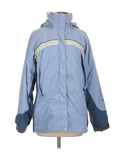Pre-owned Columbia Raincoat In Blue