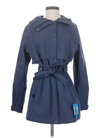 Pre-owned Columbia Raincoat In Blue