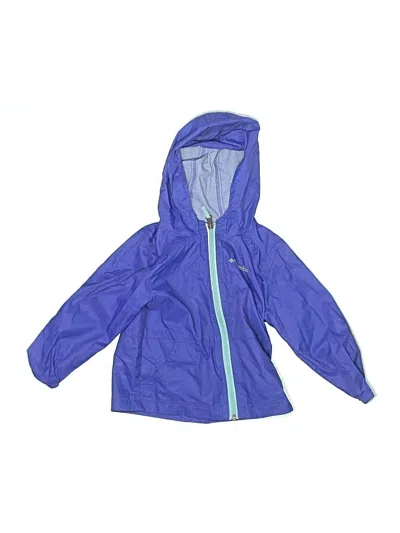 Pre-owned Columbia Kids' Raincoat In Blue