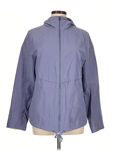 Pre-owned Columbia Raincoat In Blue
