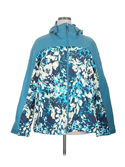 Pre-owned Columbia Raincoat In Blue
