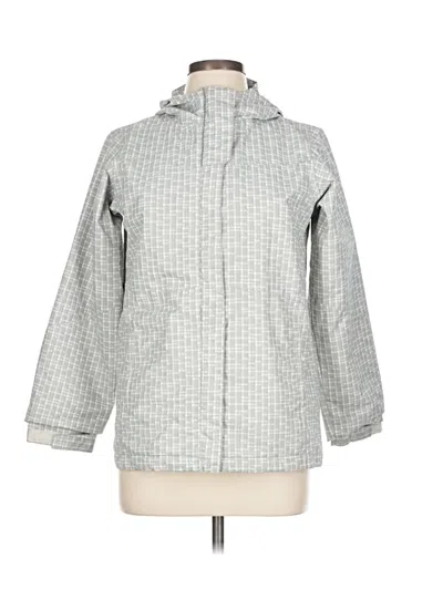Pre-owned Columbia Raincoat In Gray