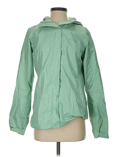 Pre-owned Columbia Raincoat In Green