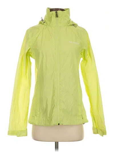 Pre-owned Columbia Raincoat In Green