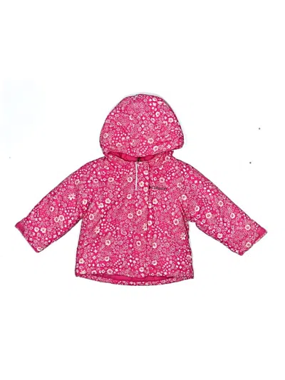 Pre-owned Columbia Kids' Raincoat In Pink