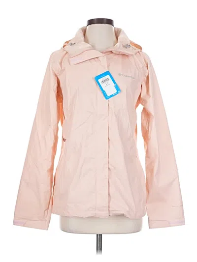 Pre-owned Columbia Raincoat In Pink