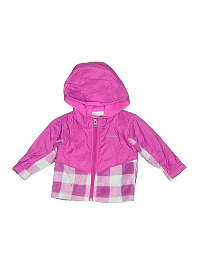 Pre-owned Columbia Babies' Raincoat In Pink